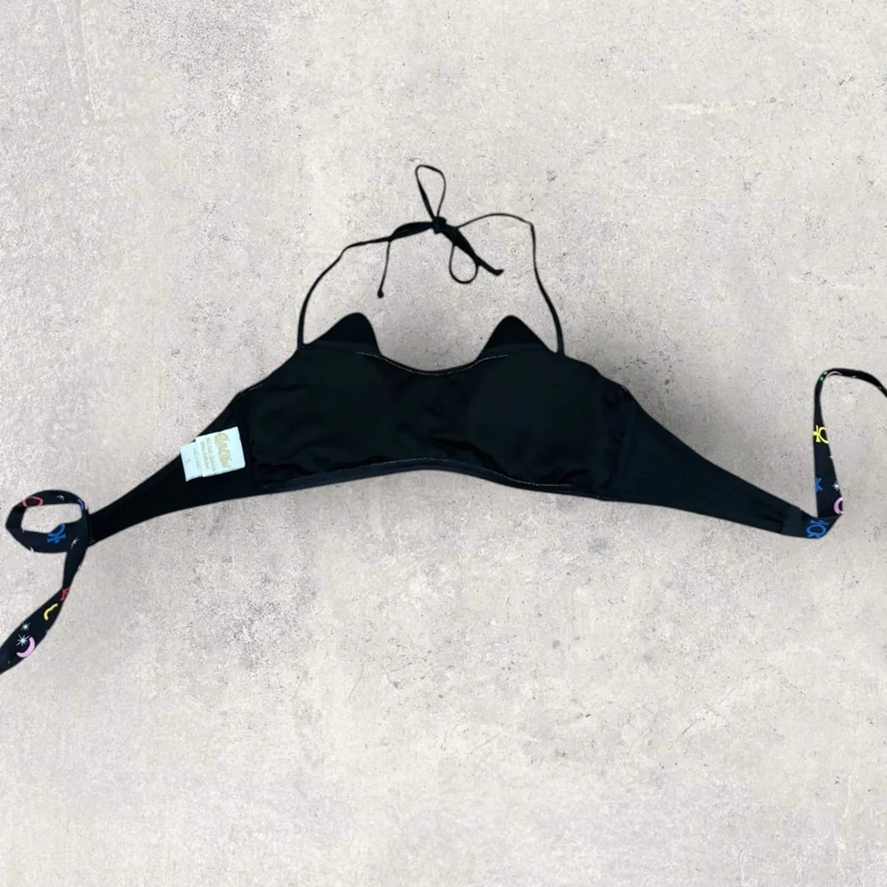 Sailor moon Luna halter swim top - Picture 3 of 5